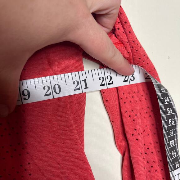 Lululemon red long sleeve top sz 10 - Picture 3 of 4